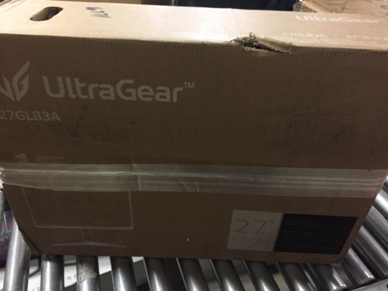 Photo 1 of LG UltraGear QHD 27-Inch Gaming Monitor 27GL83A-B - IPS 1ms (GtG), with HDR 10 Compatibility, NVIDIA G-SYNC, and AMD FreeSync, 144Hz, 
