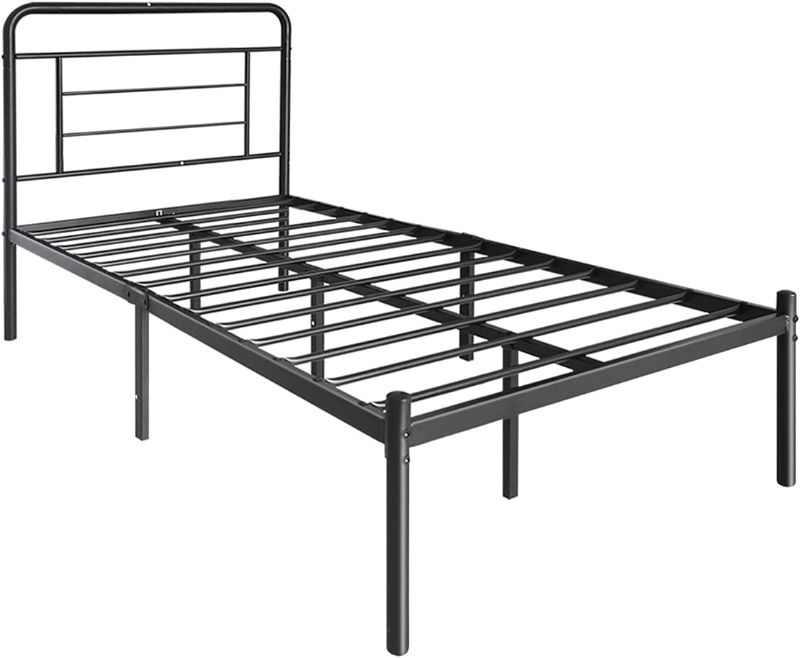 Photo 1 of Amazon Basics Modern Studio 14-Inch Platform Metal Bed Frame, Twin
