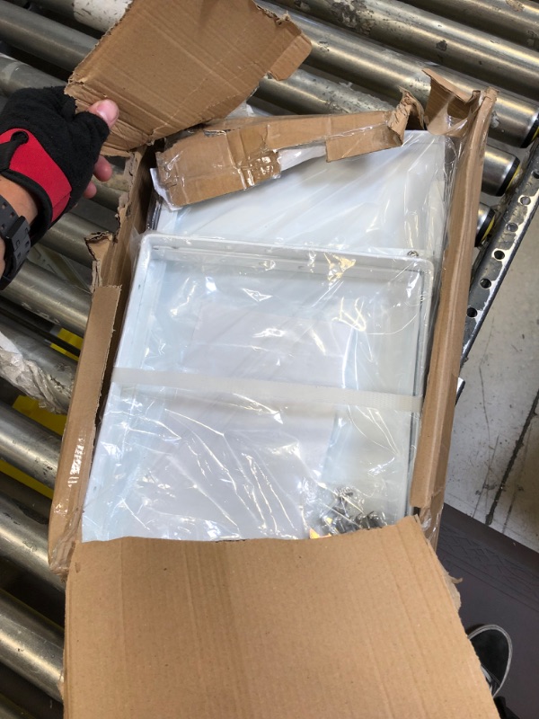 Photo 1 of Slideep Expandable Cabinet Shelf Cupboard Organizer Rack ,Large Kitchen Cabinet Organizer Stackable Counter Shelf Organizer large Expandable Shelves, Counter Pantry Storage Organization, White, 3 pack White 16.54''L X 10.24''W X 9.84''H -3Pack