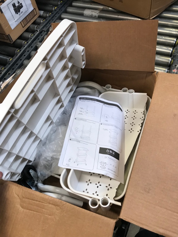 Photo 1 of 3 TIER PUSH CART 