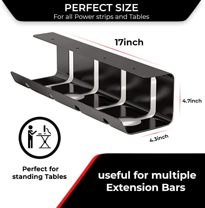 Photo 1 of Susani Under Desk Cable Management - 2 Trays
