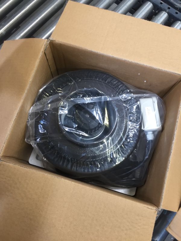 Photo 1 of VIVOSUN 6 Inch 440 CFM Inline Fan with Speed Controller, 6 Inch Carbon Filter and 8 Feet of Ducting, Air Filtration Combo for Grow Tent Ventilation 6 Inch Silver