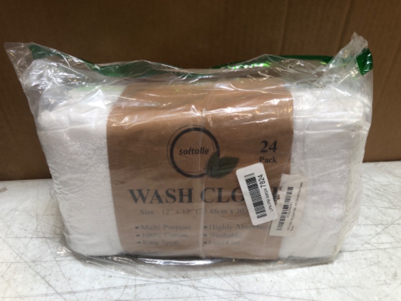 Photo 1 of wash cloths  size 12 x12   multi purpose 