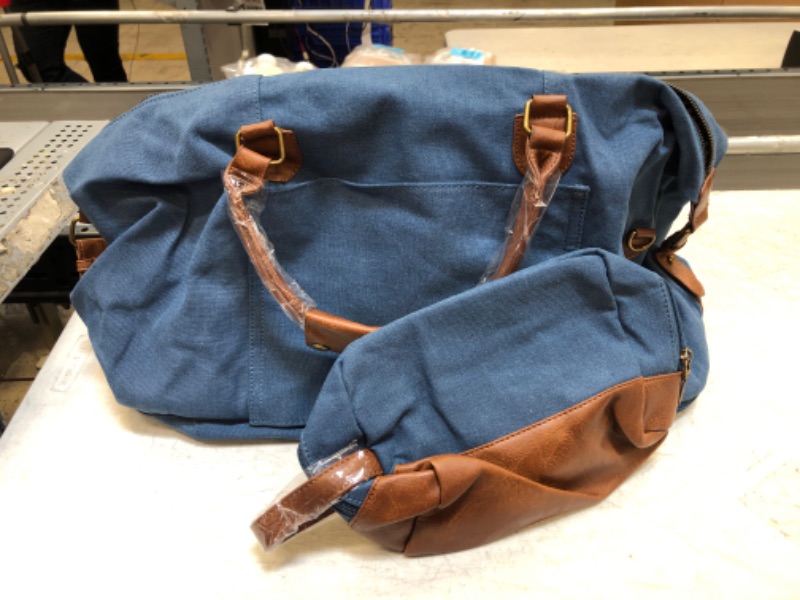 Photo 1 of canvas travel tote 
