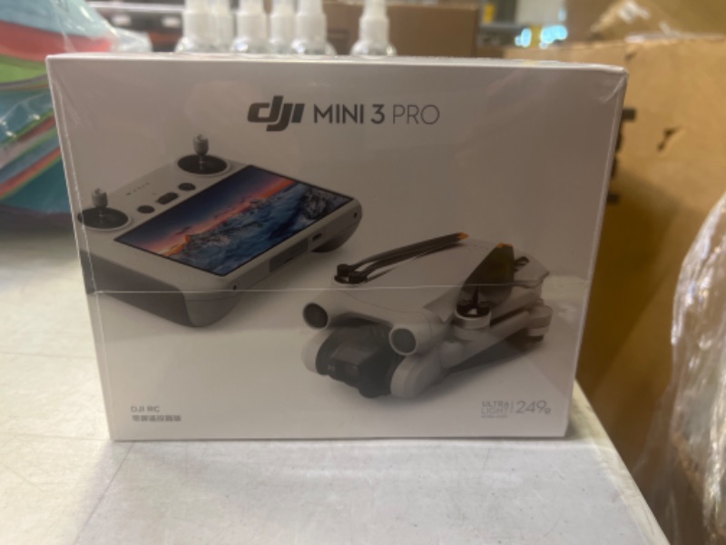Photo 2 of DJI Mini 3 Pro with DJI RC Smart Controller Drone. Factory sealed