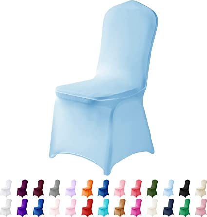 Photo 1 of 20  CHAIRS COVER LIGHT BLUE 