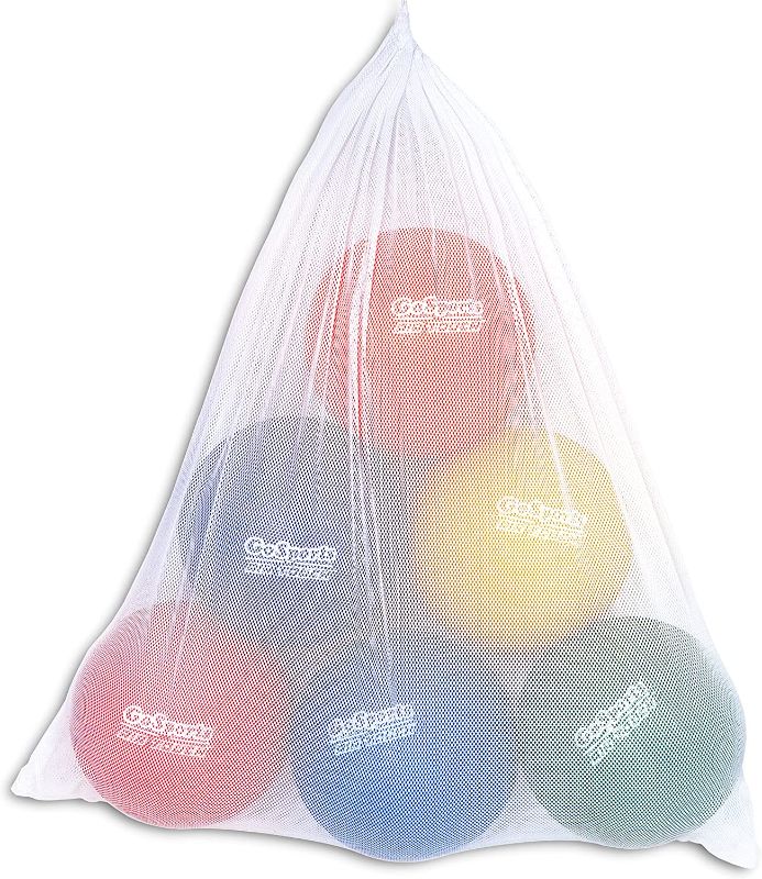 Photo 1 of GoSports Playground Balls for Kids (Heavy Duty Set of 6) with Carry Ba