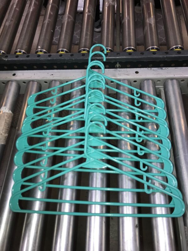 Photo 1 of 10 PACK GREEN HANGERS