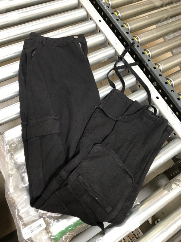 Photo 1 of BLACK PANTS WITH SIDE POCKETS