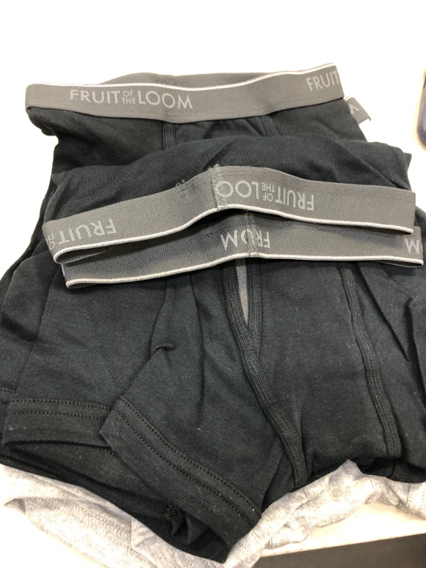 Photo 2 of Fruit of the Loom Men's Coolzone Boxer Briefs (Assorted Colors) Short Leg Short Leg - 7 Pack - Black/Gray Small
