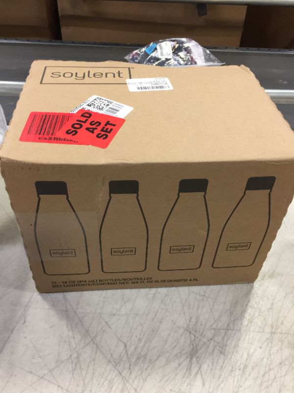 Photo 2 of Soylent Cafe Chai Meal Replacement Shake, Contains 20g Complete Vegan Protein, Ready-to-Drink, 14oz, 12 Pack Café Chai (BB JULY 26 2023)