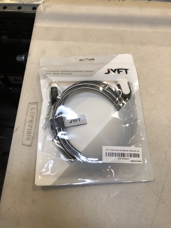 Photo 2 of JYFT Case of 30 Packs, 1pcs/Pack, Bulk Order, HDMI Cable 6ft - HDMI 2.0 (4K @ 60fps), High Speed with Ethernet 18Gbps, Video 4K 2016P HD, 1080P 3D, Blue-ray, Support Apple TV, Xbox, PS4, HDTV 6FT-30PCS