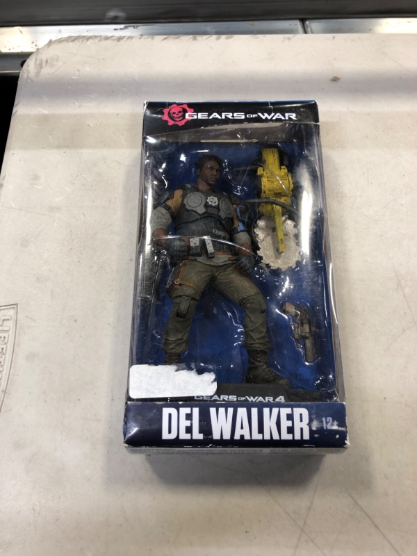 Photo 2 of McFarlane Toys Gears of War 4 Del Walker 7 Collectible Action Figure
