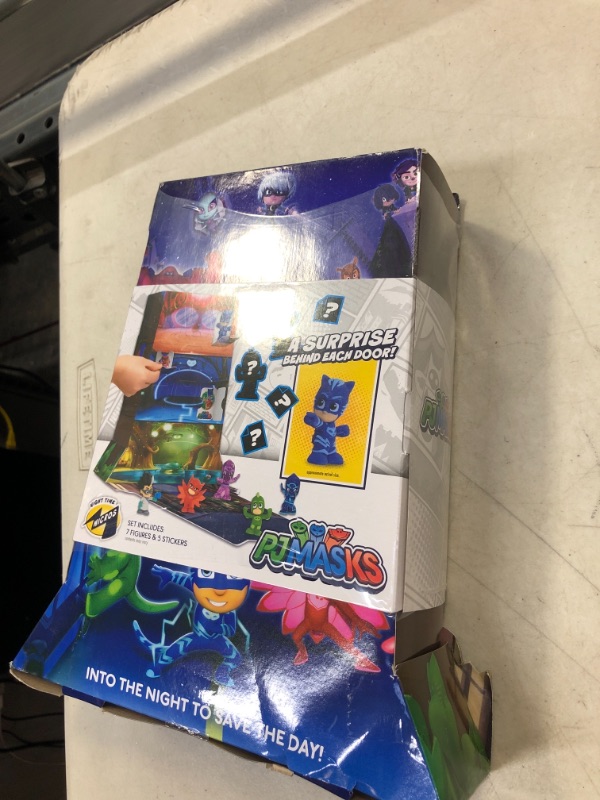 Photo 3 of Just Play PJ Masks Night Time Micros Mystery HQ Box Set, Collectible Hidden Mini Figures, Styles May Vary factory sealed