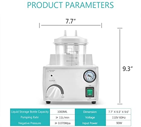 Photo 1 of 
Portable Veterinary Pump Machine Manual Adjustment, Vacuum Device