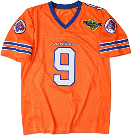 Photo 1 of 90s Football Jersey for Party,Bobby Boucher #9 The Waterboy Sandler 50th Anniversary Movie Football Jersey
SIZE XL 