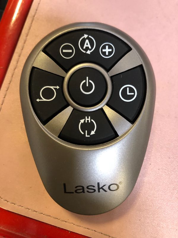 Photo 4 of Lasko 1500W Digital Ceramic Space Heater with Remote, 755320, Silver