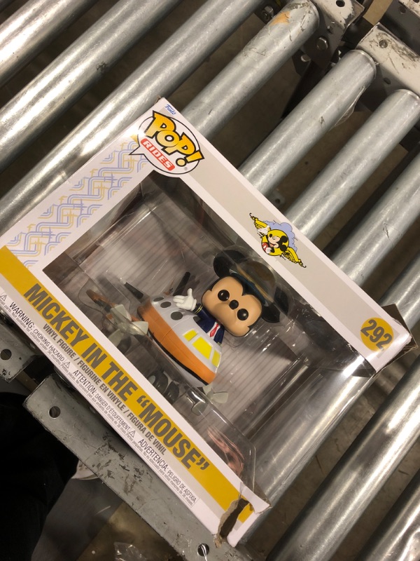 Photo 2 of Funko Disney Mickey Mouse One : Walt’s Plane - Pilot Mickey Mouse Pop! Ride: Mickey in The Mouse