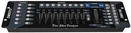 Photo 1 of SHEHDS 192 DMX 512 DJ Controller LCD Display DMX Controller DJ Equipment Stage Light Controller for Dj Lights, Par Lights, Moving Head Lights, Pubs, Night Clubs, Disco
