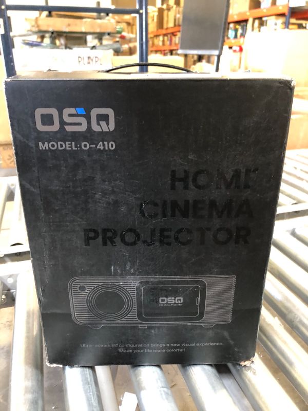 Photo 7 of 5G WiFi 1080P Projector 4K Supported - OSQ 800 ANSI HD Outdoor Movie with Bluetooth, 4P & ±50° Keystone, Zoom 50%, 300'' Home Cinema Video Support PPT, PS4, TV Stick, Laptop, Phone, white (O-410)
