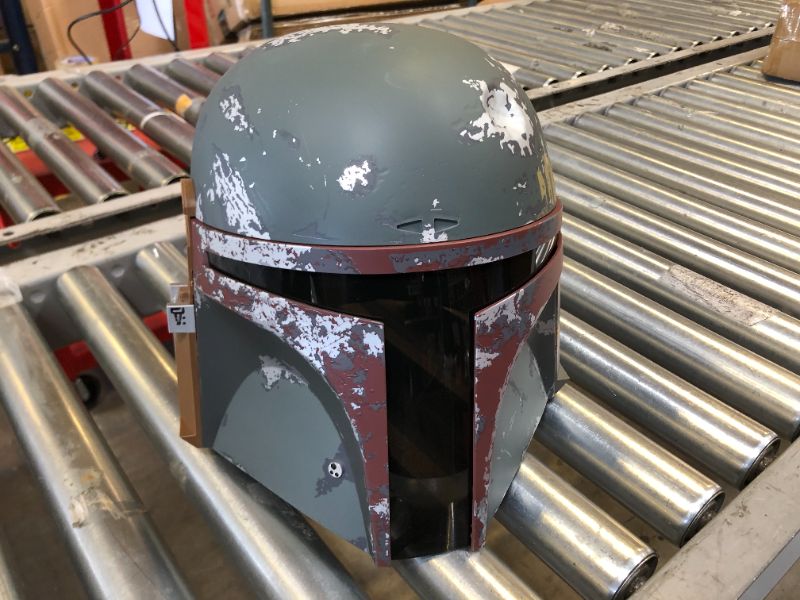 Photo 2 of Star Wars The Black Series Boba Fett Premium Electronic Helmet, The Empire Strikes Back Full-Scale Roleplay Collectible