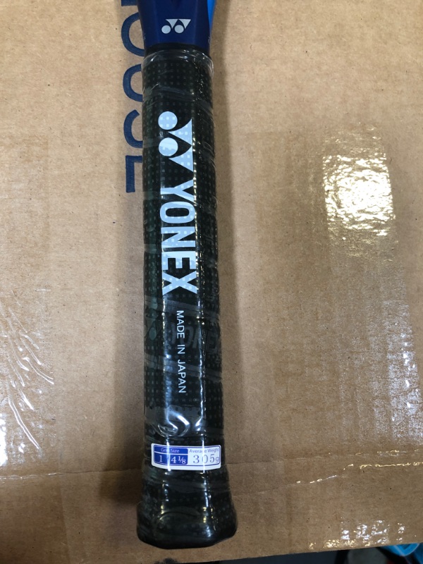 Photo 3 of YONEX EZONE 98 Plus - Deep Blue Tennis Racquet 4 1/8 Grip Size
