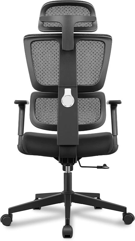 Photo 1 of Primy Ergonomic Office Chair Gaming Chair, High Back Breathable Mesh Desk Chair, Comfortable Ergonomic Computer Chair with Adjustable Lumbar Support, Adjustable Lifting 360 Degree Swivel Task Chair
