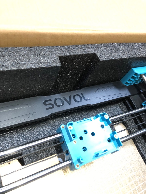 Photo 3 of Sovol SV06 3D Printer with All Metal Hotend Planetary Dual Gear Direct Drive Extruder 25-Point Auto Leveling PEI Build Plate 32 Bit Silent Board Printing Size 8.66x8.66x9.84 inch