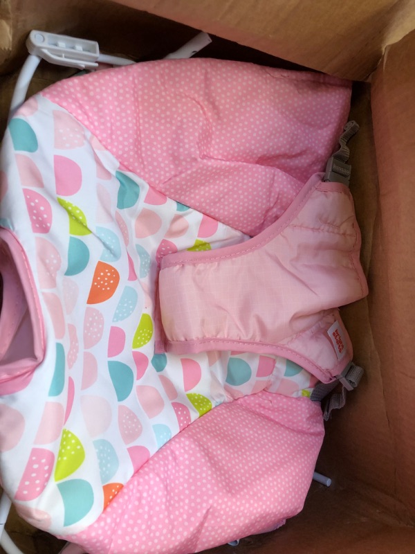 Photo 1 of BRIGHT STAR BABY PINK BOUNCER 