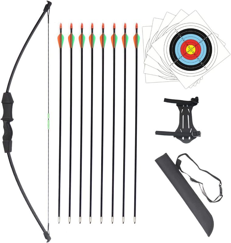 Photo 1 of DOSTYLE Bow and Arrow Set for Children Outdoor Youth Recurve Junior Archery Training for Kid Teams Game Gift
