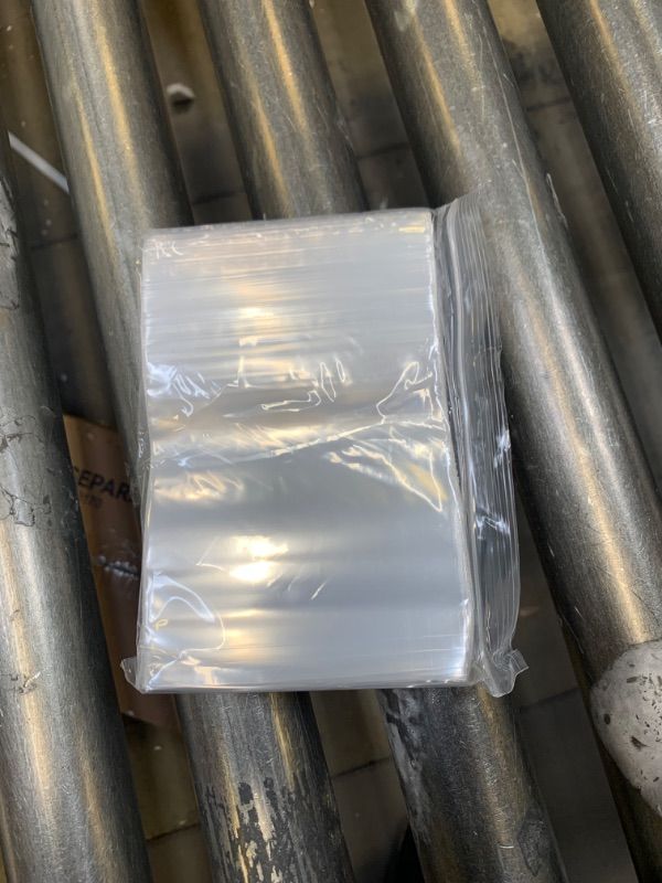 Photo 2 of 100 Clear Plastic RECLOSABLE Zip Bags 4" x 4" 2 mil Thick Strong & Durable Poly Baggies with Resealable Zip Top Lock for Travel, Storage, Packaging & Shipping   --- No Box Packaging, Item is New
