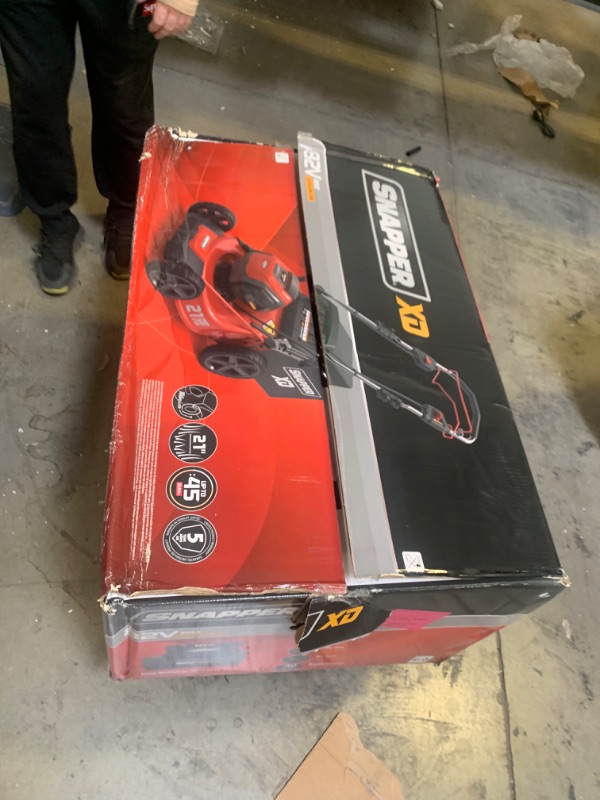 Photo 2 of (READ COMMMENTS!!)) Snapper 1687914 21" SP Walk Mower Kit, Self Propelled, Red/Black Kit --- Box Packaging Damaged, Item is New
