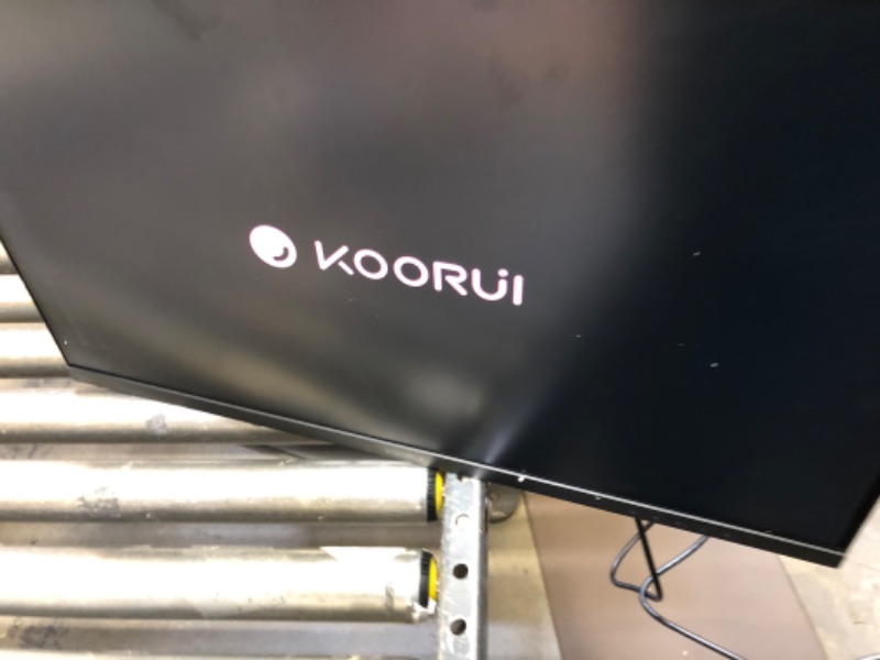 Photo 2 of KOORUI 27 Inch QHD Gaming Monitor 144 Hz, VA, 1ms, DCI-P3 90% Color Gamut, FreeSync G-Sync Compatible, (2560x1440, HDMI, DisplayPort) Black 27inch/144HZ/QHD/VA