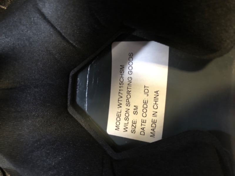 Photo 6 of EvoShield XVT 2.0 Matte Batting Helmet - Charcoal GREY , Small/Medium
