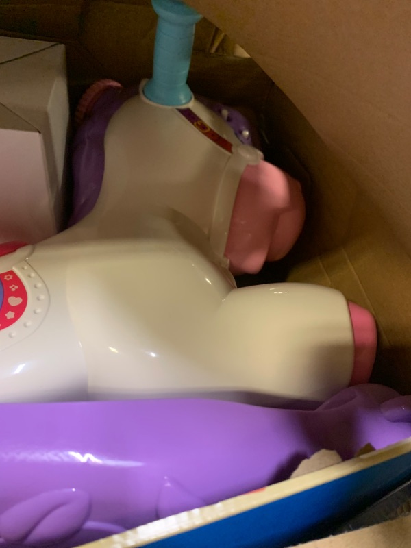 Photo 5 of VTech Prance and Rock Learning Unicorn, Multicolor --- Box Packaging Damaged, Item is New
