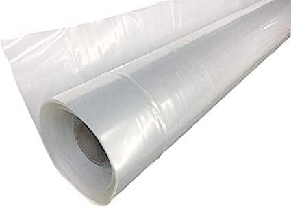 Photo 1 of A&A Green Store Greenhouse Plastic Film Clear Polyethylene Cover UV Resistant (9 ft Wide x 25 ft Long)
