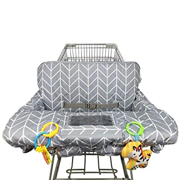Photo 2 of Baby Children Covers Shopping cart Cushion for Infant Supermarket Cart Cover Protector… SIMILAR TO STOCK PHOTO