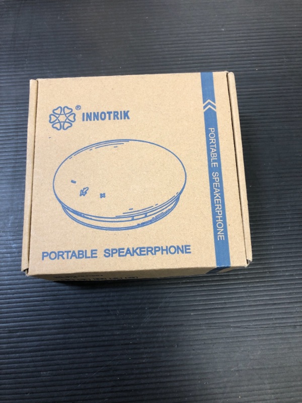 Photo 3 of INNOTRIK Bluetooth Conference Speaker with Microphone | 360-Degree Voice Pickup & Noise Canceling Conference Room Omnidirectional Microphone | USB Conference Microphone Bluetooth Speakerphone