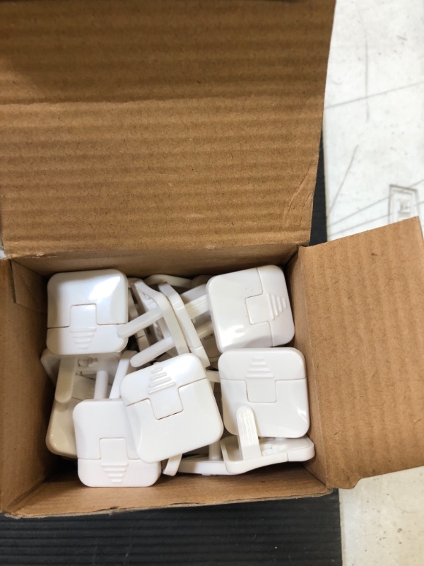 Photo 1 of Outlet Covers Babepai 38-Pack White Child Proof Electrical Protector Safety Improved Baby Safety Plug Covers