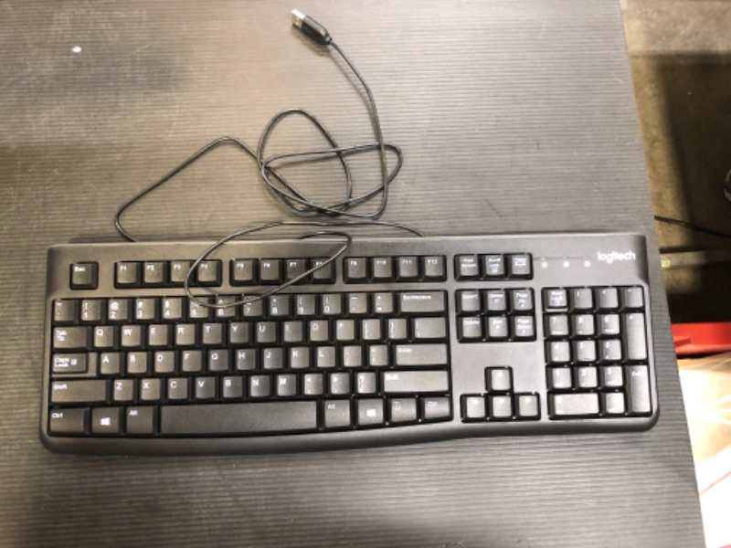 Photo 2 of Logitech K120 Keyboard - Cable Connectivity - USB Interface