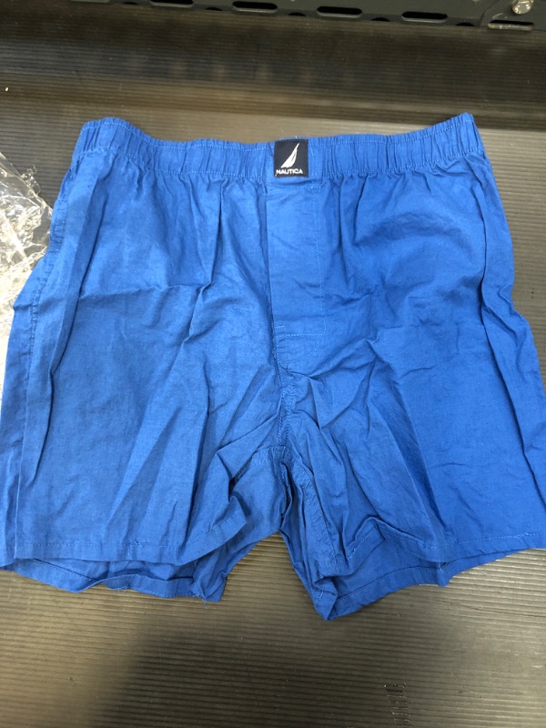 Photo 1 of Blue Cotton Boxers M 