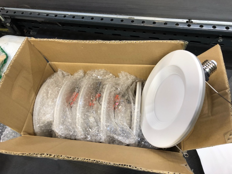 Photo 1 of (6 Pack) 5/6 Inch LED Recessed Retrofit Downlight