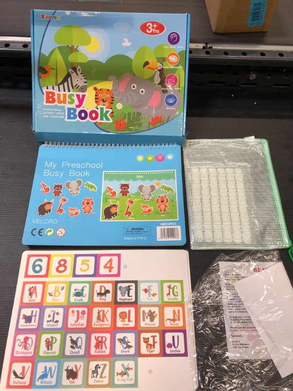 Photo 2 of Educational Busy Book Preschool Learning Toys Activity Book Xmas Birthday Gift