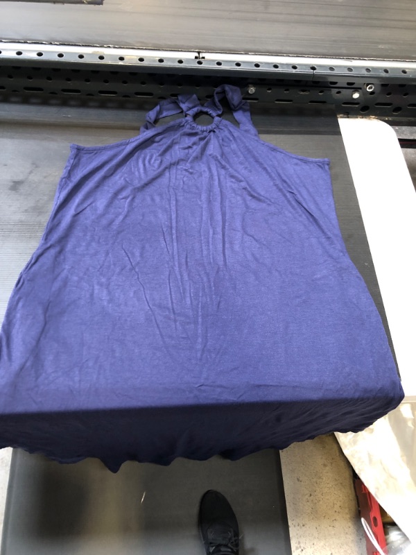 Photo 1 of BLUE BEACH DRESS WITH BAGS ON THE SIDES