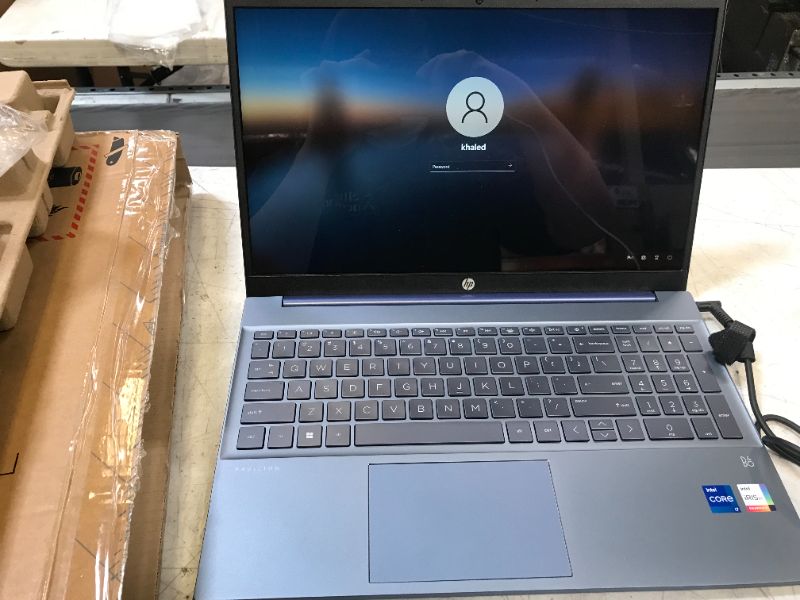 Photo 6 of Newest HP Pavilion 15.6" IPS FHD Touchscreen Laptop, Intel 12th Gen 10-Core i7-1255U, 16GB DDR4 512GB NVMe SSD, WiFi 6, USB-C, Backlit Keyboard, HDMI, Webcam, Windows 11 Home (15-EG2073CL, Blue)-ACCOUNT LOCKED NEEDS ERASURE DISK 
