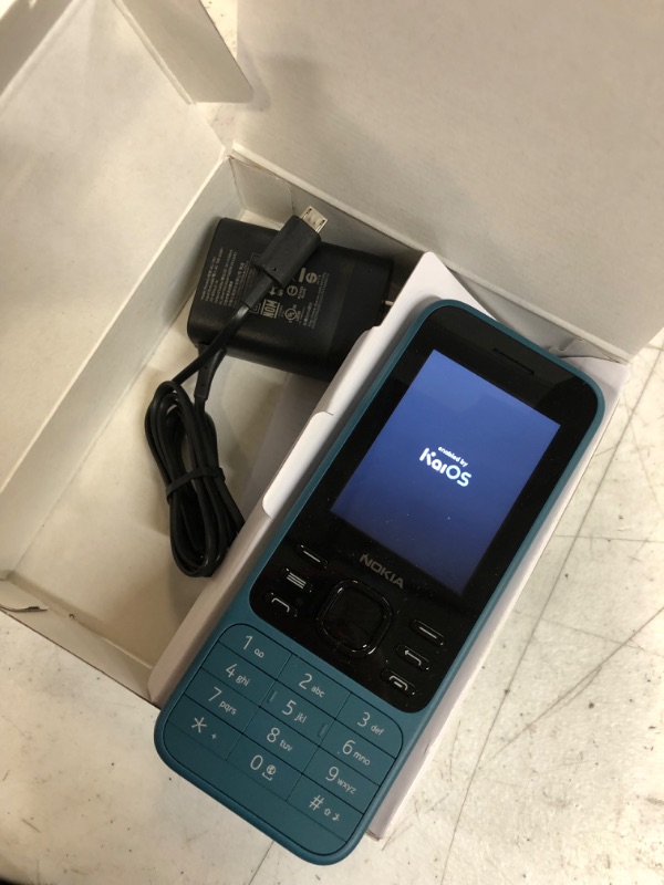 Photo 3 of Nokia 6300 4G | Unlocked | Dual SIM | WiFi Hotspot | Social Apps | Google Maps and Assistant | Cyan Green