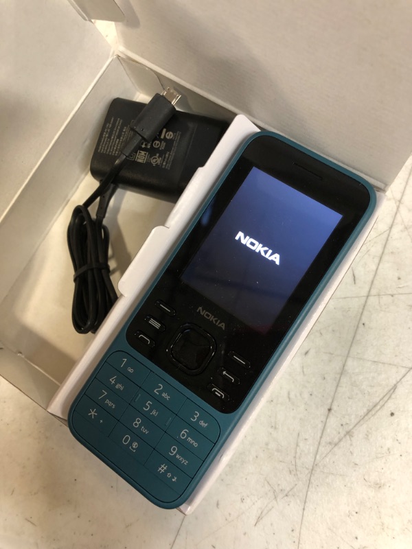 Photo 5 of Nokia 6300 4G | Unlocked | Dual SIM | WiFi Hotspot | Social Apps | Google Maps and Assistant | Cyan Green