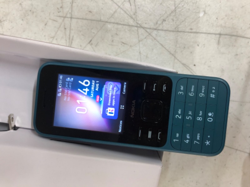 Photo 2 of Nokia 6300 4G | Unlocked | Dual SIM | WiFi Hotspot | Social Apps | Google Maps and Assistant | Cyan Green