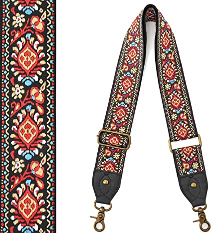 Photo 1 of  Purse Strap Replacement Crossbody Wide Shoulder Strap for Bags Purse Guitar Straps Bag Handbag Strap Adjustable