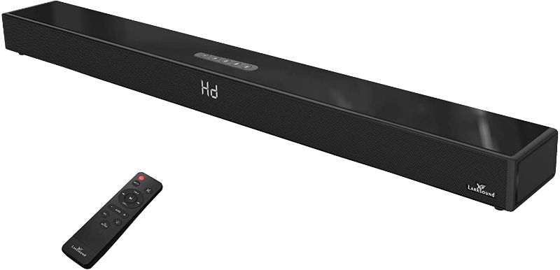 Photo 1 of LARKSOUND All-in-One 2.1 Sound Bar for TV, 36 Inch Soundbar with Build-in Subwoofer, Surround Sound System TV Speaker with Bluetooth/HDMI ARC/Optical/AUX/USB
